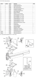 7827 / 7827-F Rods and latches